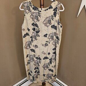 Sag Harbor, A-line dress, Vintage, fig design, boat neck